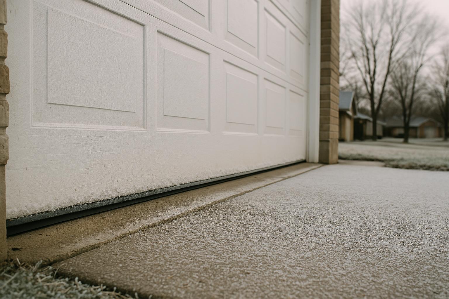 What to Do When Your Garage Door Won't Open in Cold Weather